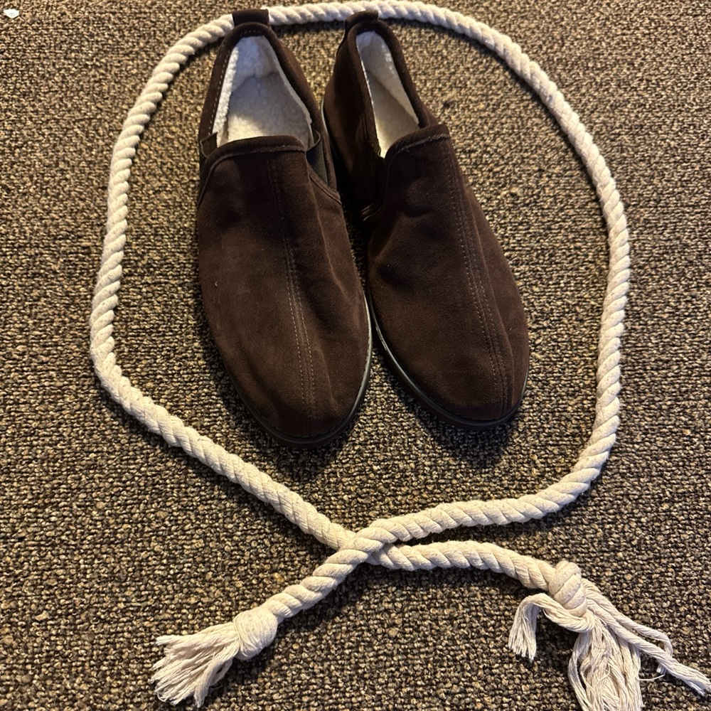 Hush Puppies Dark Brown Suede Loafers